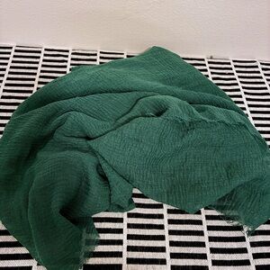 Evergreen Sheer Scarf/Wrap